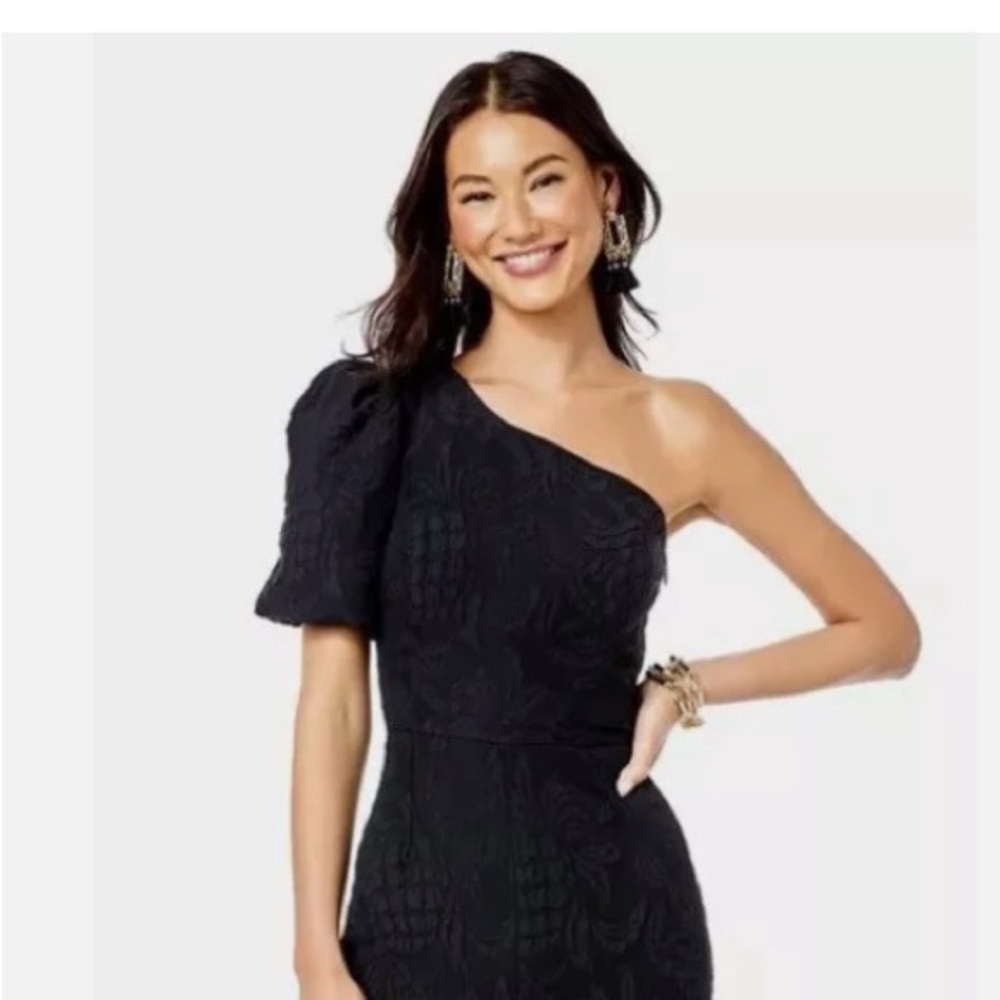 Lilly Pulitzer brialyn one shoulder jumpsuit